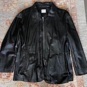 Armani Men's Leather Jacket